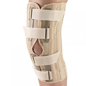 Knee Support - Condyle Pads, Front Opening